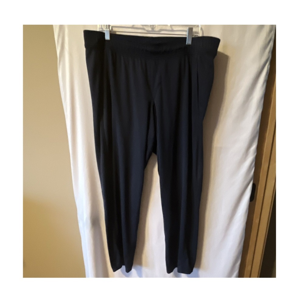 All‎ in Motion Men's Navy Blue Jogger Pants XL Stretch Pockets Elastic Waist